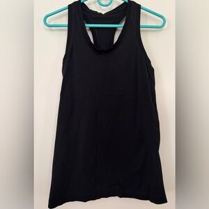 Black Sleeveless Tank Top